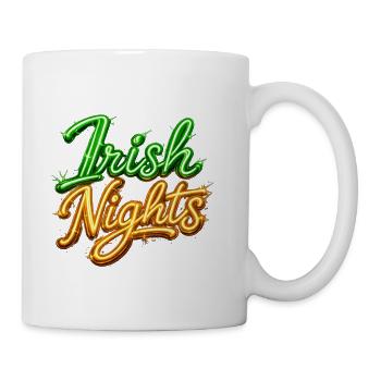Irish Nights Neon Sign - Coffee/Tea Mug - white - Right