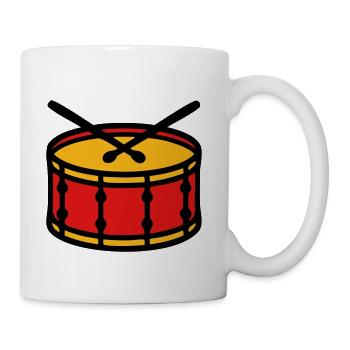 Stadium Drum Ultras Graphic - Coffee/Tea Mug - white - Right