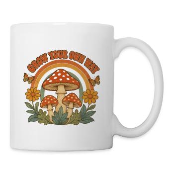 Grow Your Own Way - Coffee/Tea Mug - white - Right