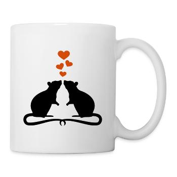 Rat - Coffee/Tea Mug - white - Right
