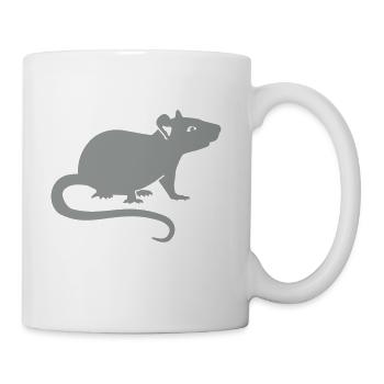 Rat - Coffee/Tea Mug - white - Right