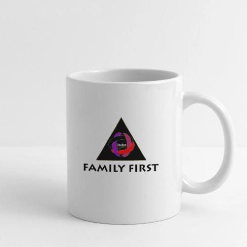 JALEJA FAMILY FIRST (BLACK PRINT) - Coffee/Tea Mug