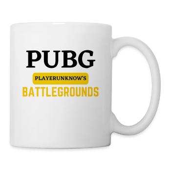 Pubg lover shirt - Coffee/Tea Mug - white - Right