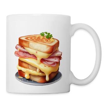 Croque Monsieur Delight - Coffee/Tea Mug - white - Right