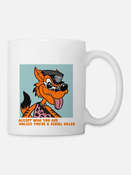 NFT Funny Cartoon Art - Coffee/Tea Mug - white