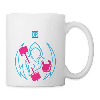 Pr Or Erabcdabcdabcdgym Reaper Kettlebell Barbell - Coffee/Tea Mug - white - Right