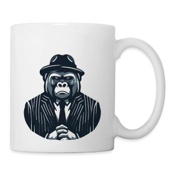 Gangster Gorilla - Coffee/Tea Mug - white - Right