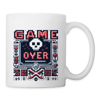 Game Over - Coffee/Tea Mug - white - Right