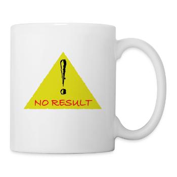 No Result - Coffee/Tea Mug - white - Right