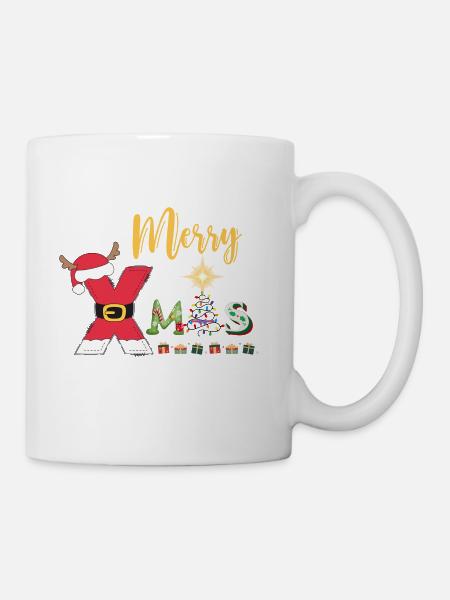 Merry Xmas - Coffee/Tea Mug - white