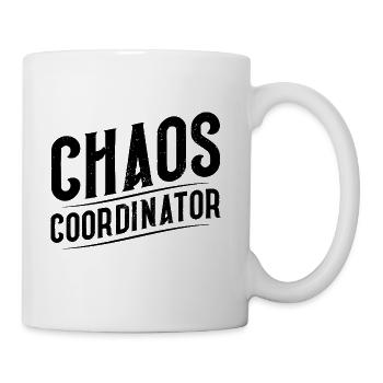 Chaos Coordinator - Coffee/Tea Mug - white - Right