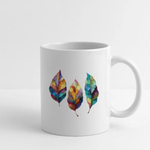 Art: Colorful Leaf Harmony - Coffee/Tea Mug