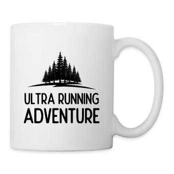 Ultra Running Advrenture - Coffee/Tea Mug - white - Right