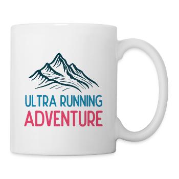 Ultra Running Advrenture - Coffee/Tea Mug - white - Right