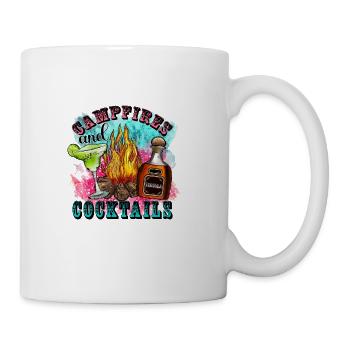 Campfires And Cocktails - Coffee/Tea Mug - white - Right