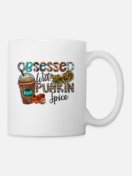 Obsessed With Pumpkin Spice - Coffee/Tea Mug - white