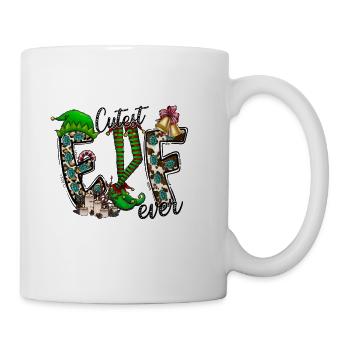 Cutest Elf Ever - Coffee/Tea Mug - white - Right