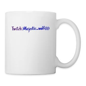 Majestic_wolf - Coffee/Tea Mug - white - Right