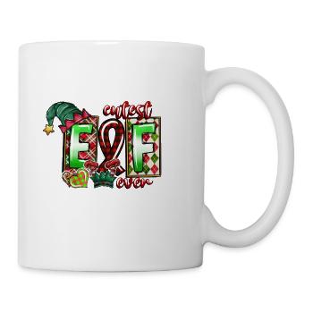Cutest ElF Ever - Coffee/Tea Mug - white - Right