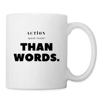 Actions - Coffee/Tea Mug - white - Right