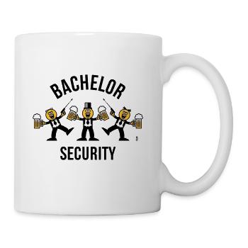 Bachelor Security (Caricature / Dance / 3C / B) - Coffee/Tea Mug - white - Right