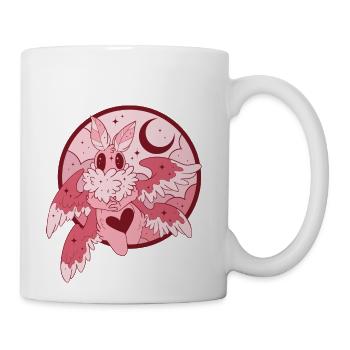 Rosy Maple Mothman - Coffee/Tea Mug - white - Right