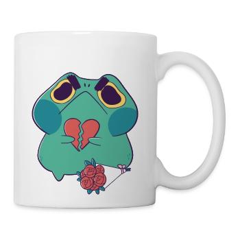 Broken Heart Frog - Coffee/Tea Mug - white - Right