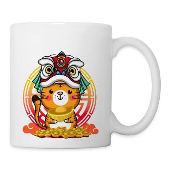 The Golden Tiger - Coffee/Tea Mug - white - Right