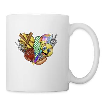 Softball - Coffee/Tea Mug - white - Right