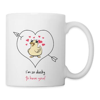 I m So Ducky To Have You - Coffee/Tea Mug - white - Right