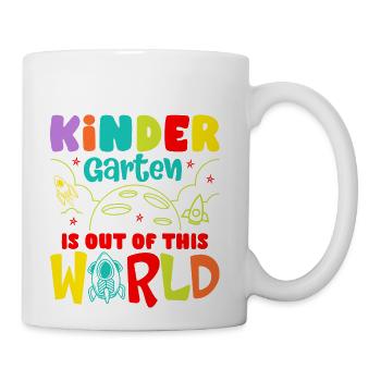 Kindergarten Is Out Of This World Kindergarten - Coffee/Tea Mug - white - Right