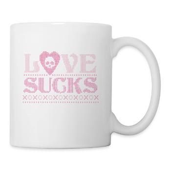 Love Sucks - Coffee/Tea Mug - white - Right