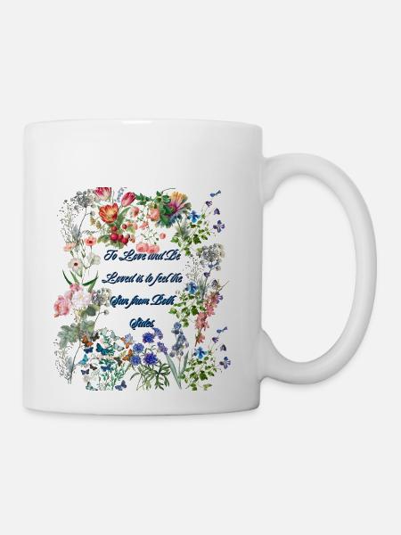 To Love and be Loved - Coffee/Tea Mug - white