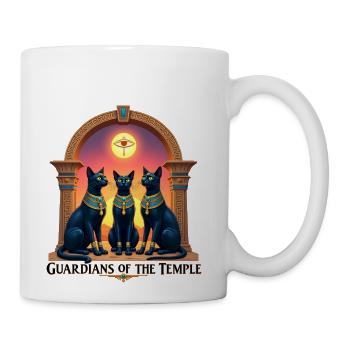 Temple Guardians – The Guardians of the Temple - Coffee/Tea Mug - white - Right