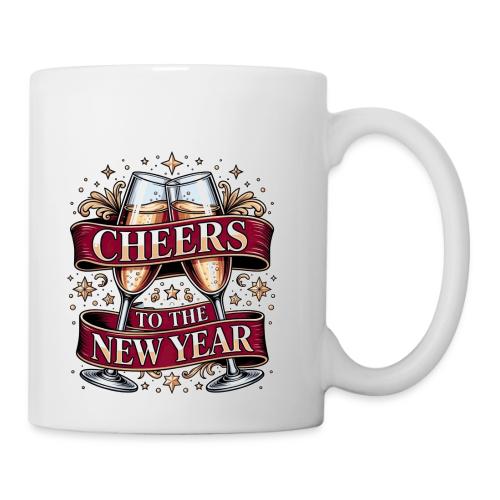 New Year's Champagne T-Shirt - Coffee/Tea Mug