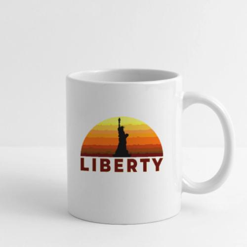 USA: Sunset Liberty Bold - Coffee/Tea Mug