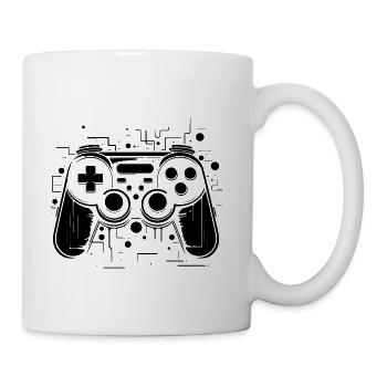 Gaming Controller - Coffee/Tea Mug - white - Right