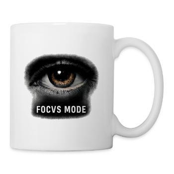 Focus Mode Eye Graphic - Coffee/Tea Mug - white - Right