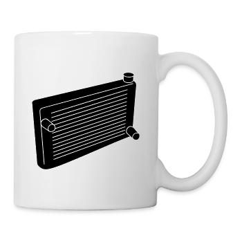 Engine radiator - Coffee/Tea Mug - white - Right