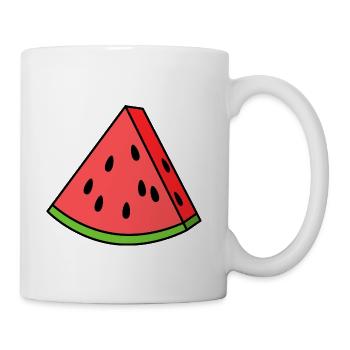 Watermelon Slice - Coffee/Tea Mug - white - Right