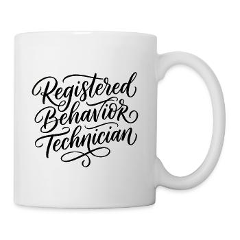 Registered Behavior Technician Women's RBT - Coffee/Tea Mug - white - Right