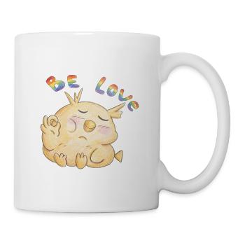 Chubby Zen Duck - Coffee/Tea Mug - white - Right