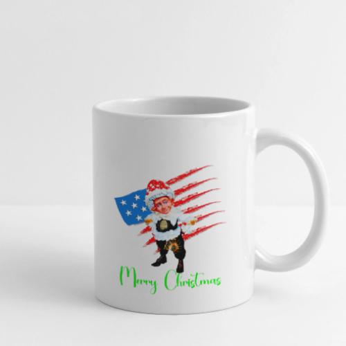 Christmas gnomes and elf - Coffee/Tea Mug