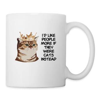 Funny pictures - Coffee/Tea Mug - white - Right
