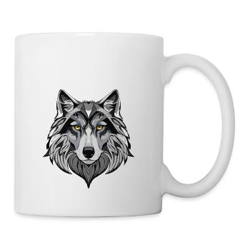 Golden eyes - Coffee/Tea Mug - white - Right