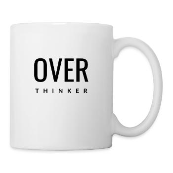 Over Thinker - Coffee/Tea Mug - white - Right
