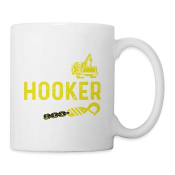 Best Hooker In Town - Coffee/Tea Mug - white - Right