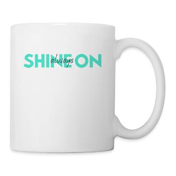 Shine On Always green - Coffee/Tea Mug - white - Right