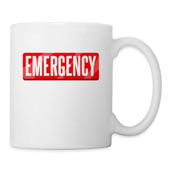 Emergency nature - Coffee/Tea Mug - white - Right