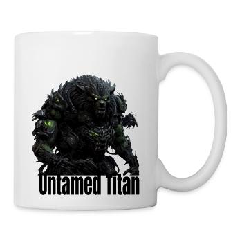 Untamed Titan For Horror Image Lovers. - Coffee/Tea Mug - white - Right